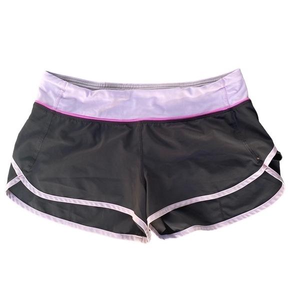 Lululemon Speed Short Coal Purple Crush - Picture 1 of 3